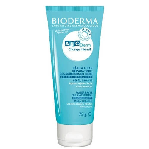 Bioderma Zklidňující krém proti opruzeninám ABCDerm Change Intensif Water Paste For Diaper Rash 75 g