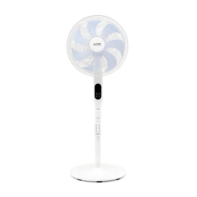 Stojanový ventilátor First Austria FA-5553-6 WI extra tichý, s dálkovým ovládáním