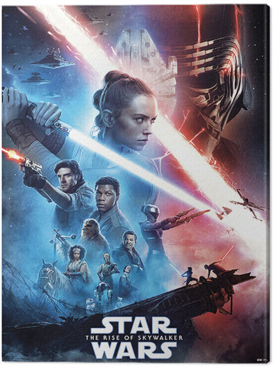PYRAMID Obraz na plátně Star Wars: The Rise of Skywalker - Saga, 2 - 60×80 cm