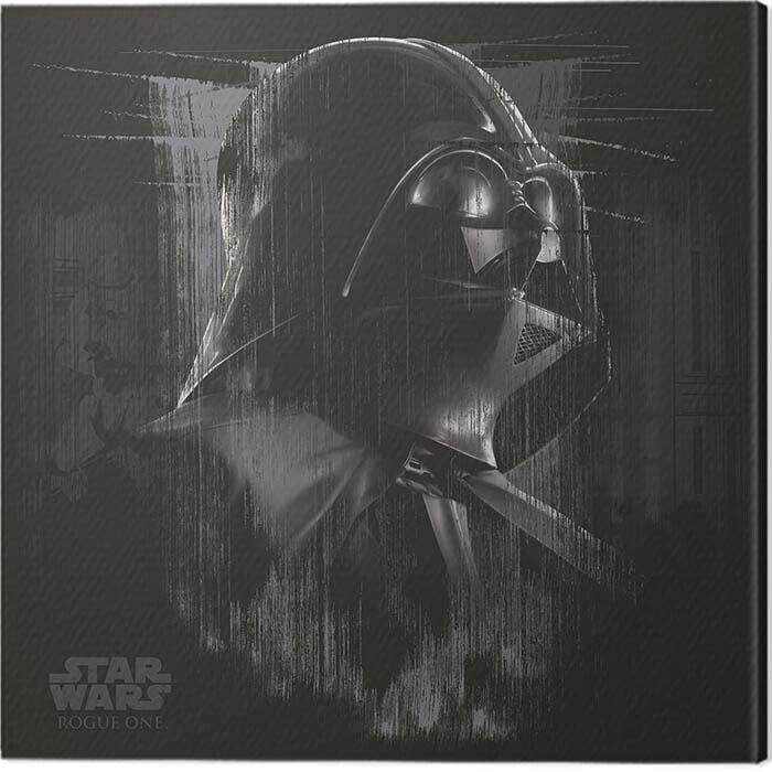 PYRAMID Obraz na plátně Star Wars: Rogue One - Darth Vader Black, 2 - 40×40 cm