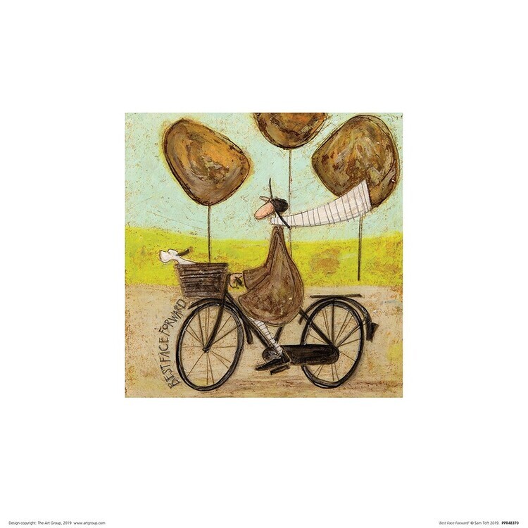 PYRAMID Umělecký tisk Sam Toft - Best Face Forward, 30 × 30 cm
