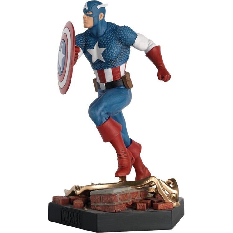 EAGLEMOSS LIMITED Figurka Captain America, 12.8 cm