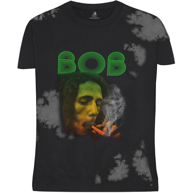 ROCKOFF Tričko Bob Marley - Smoke Gradient, L