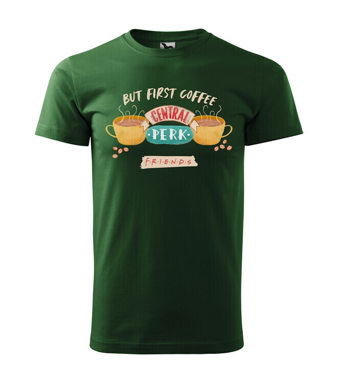 Europosters Tričko Přátelé - First Coffee, S