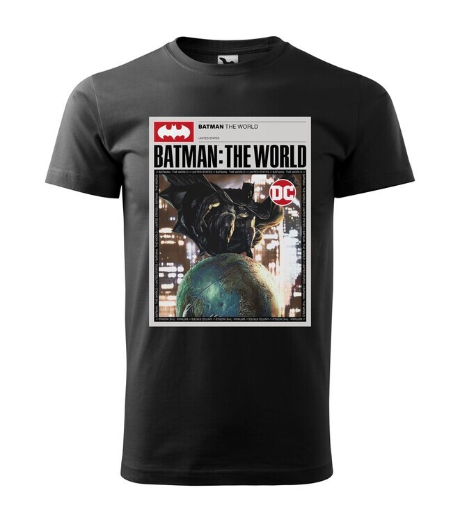 Europosters Tričko The Batman - The World, M