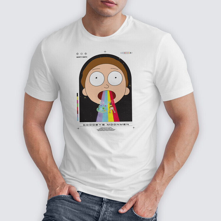 Europosters Tričko Rick and Morty - Goodbye Moonmen, M