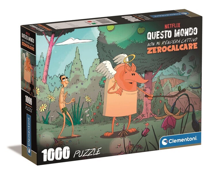 CLEMENTONI Puzzle Netflix - Zerocalcare II, 1000 ks