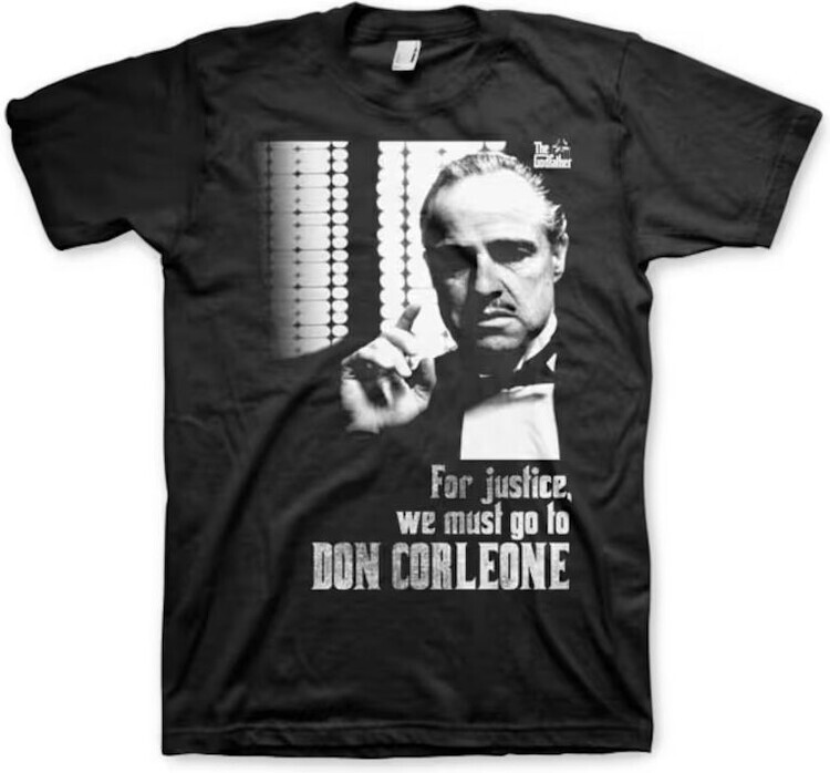 HYBRIS Tričko The Godfather - For Justice, 4XL