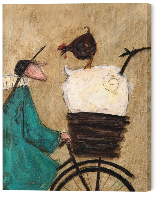 PYRAMID Obraz na plátně Sam Toft - Taking The Girls Home, 2 - 40×50 cm