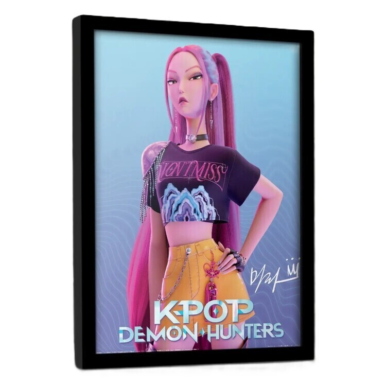 PYRAMID Obraz na zeď - K-Pop Demon Hunters - Mira, 34.3 x 44.5 cm