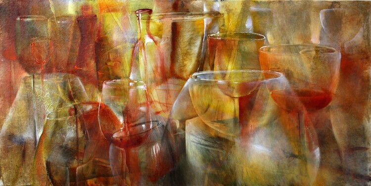 Annette Schmucker Plakát, Obraz - Party, Annette Schmucker, 40 × 20 cm