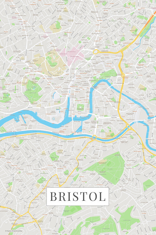 Europosters Plakát, Obraz - Bristol color, 26.7 × 40 cm