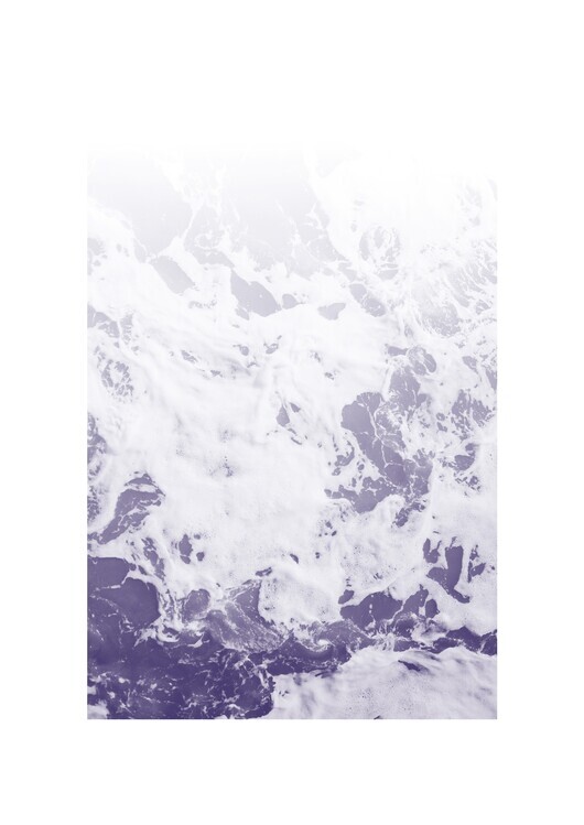 Nordic Creators Plakát, Obraz - Purple Ocean, Nordic Creators, 30 × 40 cm