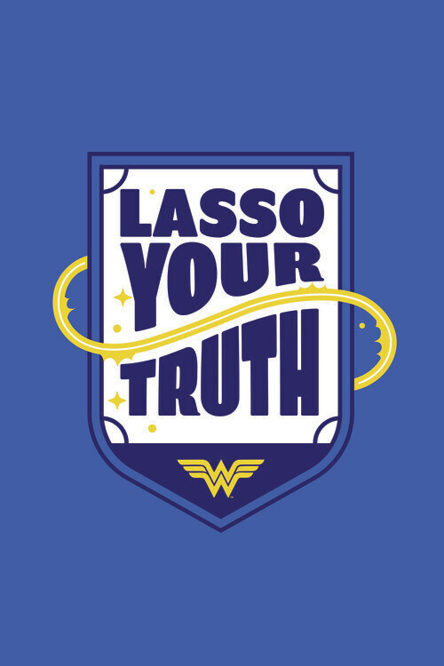 Europosters Plakát, Obraz - Wonder Woman - Lasso your truth, 26.7 × 40 cm