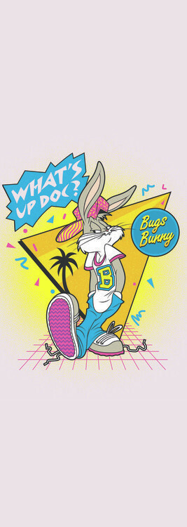 Europosters Plakát, Obraz - Looney Tunes - Bugs Bunny, 21.3 × 60 cm