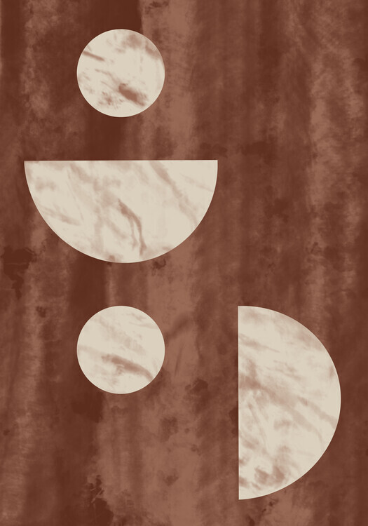 Studio Collection Plakát, Obraz - Geo Marble, Studio Collection, 26.7 × 40 cm