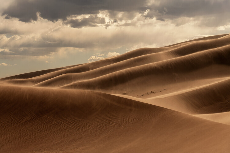 Q Liu Plakát, Obraz - The Great Sand Dunes, Q Liu, 40 × 26.7 cm