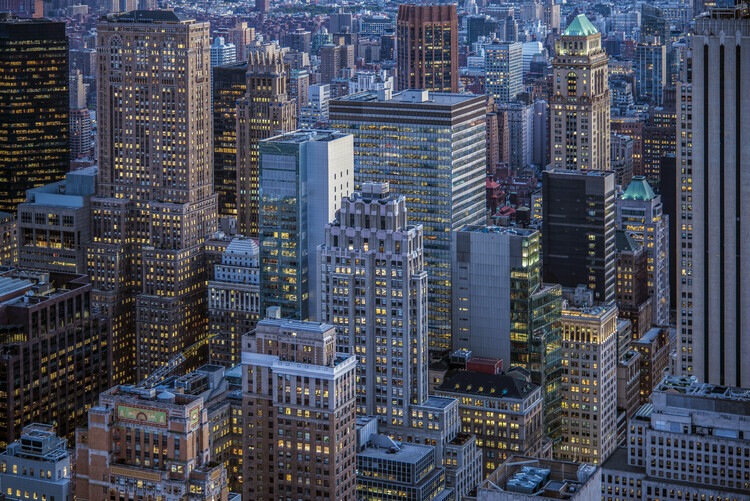 Linda Wride Plakát, Obraz - the city that never sleeps, Linda Wride, 40 × 26.7 cm