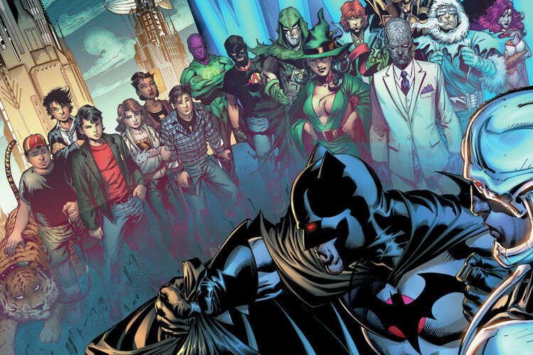 Europosters Plakát, Obraz - Batman and Titans, 40 × 26.7 cm