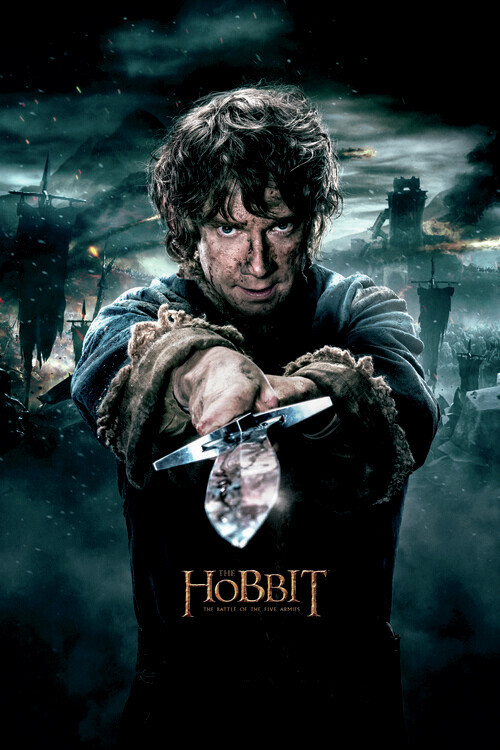 Europosters Plakát, Obraz - Hobbit - Bilbo Baggins, 26.7 × 40 cm