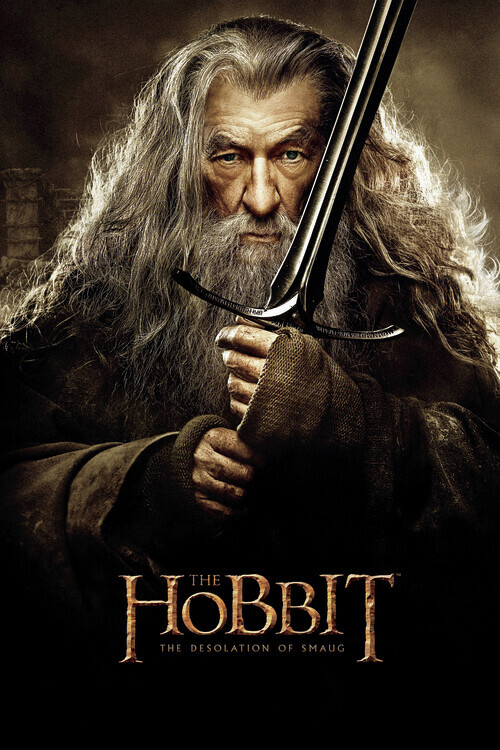 Europosters Plakát, Obraz - Hobbit - Gandalf, 26.7 × 40 cm