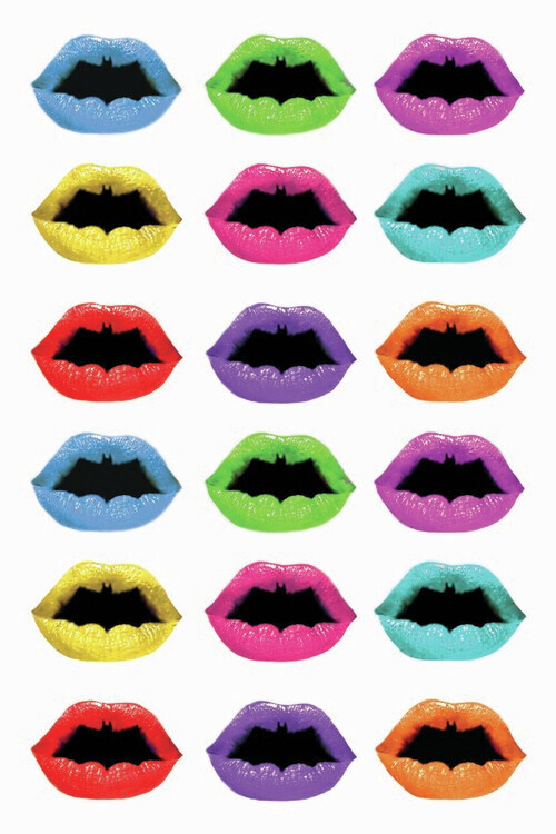 Europosters Plakát, Obraz - Batman - Lips, 26.7 × 40 cm