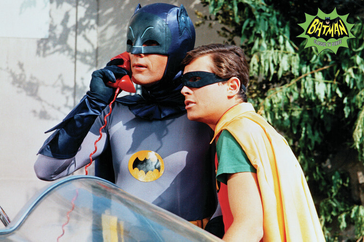 Europosters Plakát, Obraz - Batman and Robin, 40 × 26.7 cm