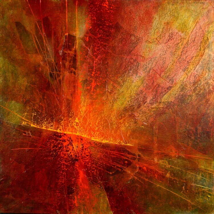 Annette Schmucker Plakát, Obraz - Powerhouse, Annette Schmucker, 40 × 40 cm