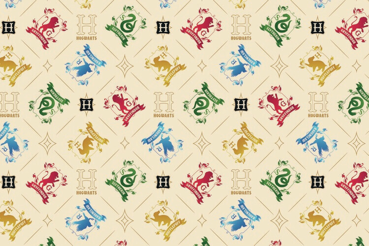 Europosters Plakát, Obraz - Harry Potter - Crests, 40 × 26.7 cm