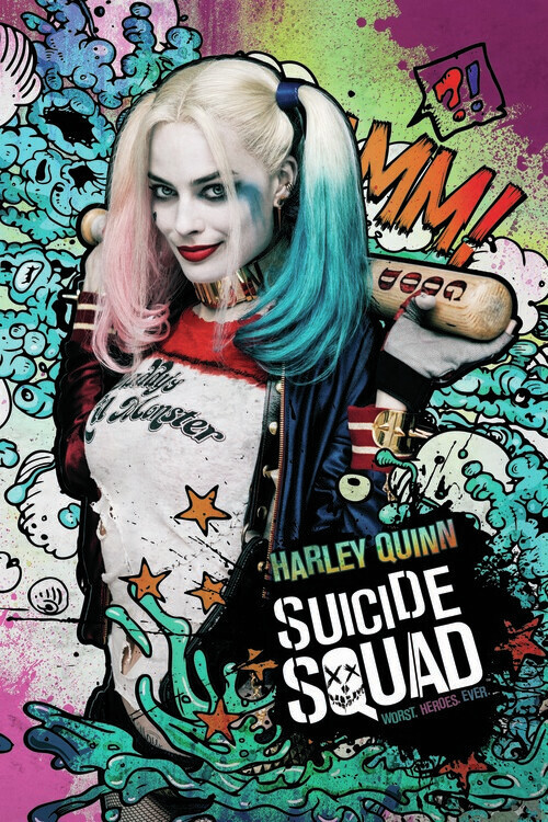 Europosters Plakát, Obraz - Suicide Squad - Harley, 26.7 × 40 cm