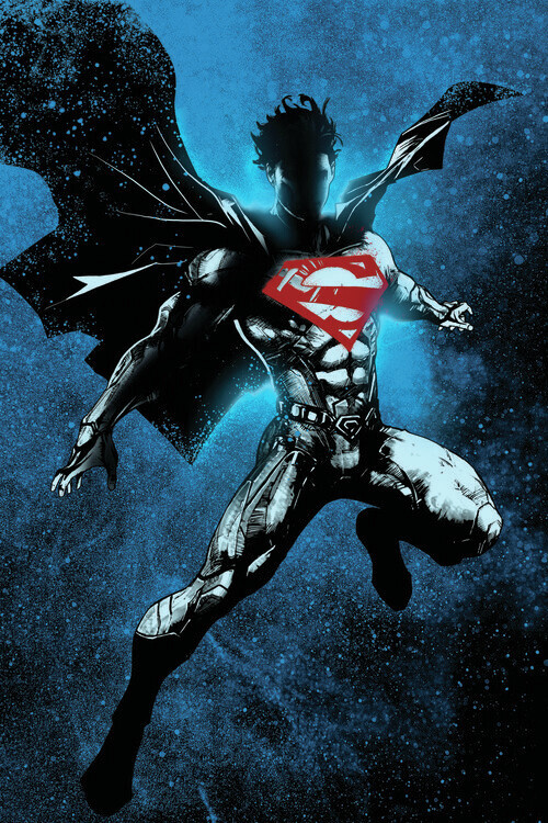 Europosters Plakát, Obraz - Superman - In the depths, 26.7 × 40 cm