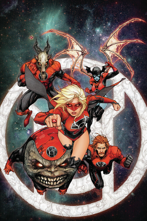 Europosters Plakát, Obraz - Red Lantern Corps, 26.7 × 40 cm