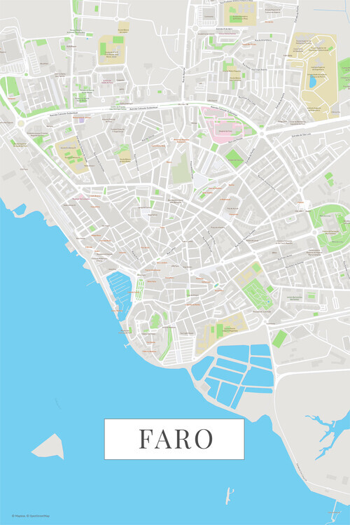 Europosters Plakát, Obraz - Faro color, 26.7 × 40 cm