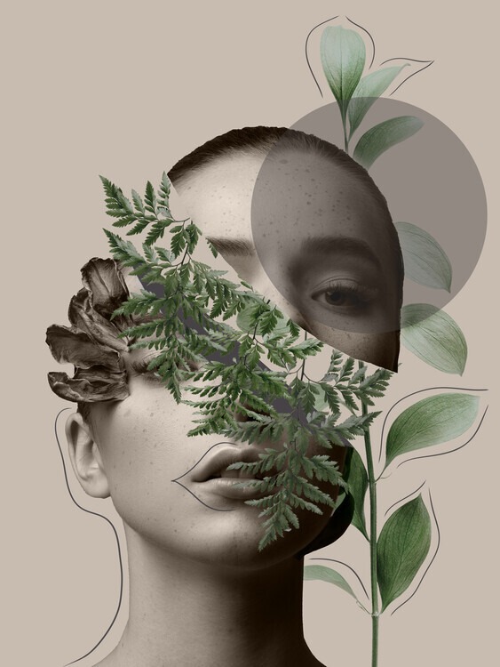 Leila Plakát, Obraz - Lili Collection Creative Art Series, Leila, 30 × 40 cm
