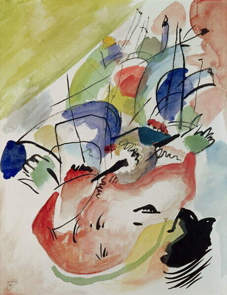 Wassily Kandinsky Plakát, Obraz - Improvisation XXXI, 1913, Wassily Kandinsky, 30 × 40 cm