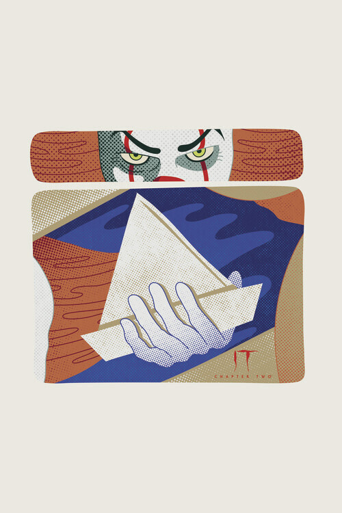 Europosters Plakát, Obraz - IT - Paper boat, 26.7 × 40 cm