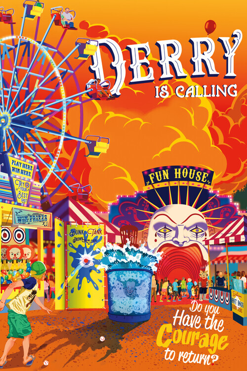 Europosters Plakát, Obraz - Derry - Fun House, 26.7 × 40 cm