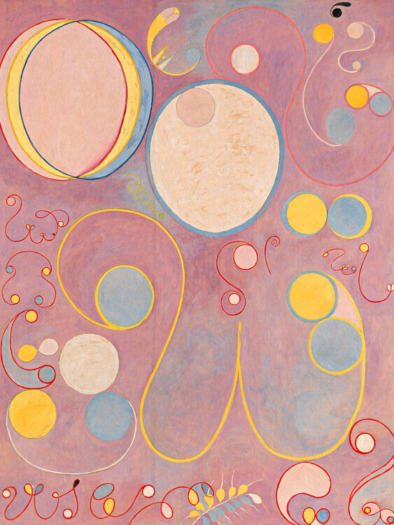 Hilma af Klint Plakát, Obraz - The 10 Largest No.8, Hilma af Klint, 30 × 40 cm