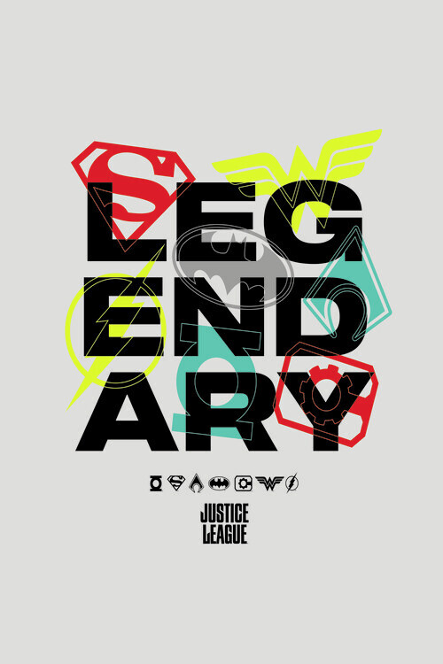 Europosters Plakát, Obraz - Justice League - Legendary, 26.7 × 40 cm