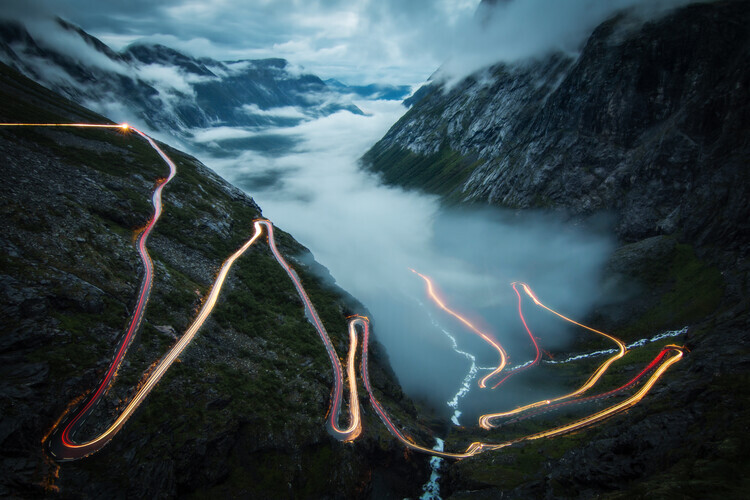 Christoph Schaarschmidt Plakát, Obraz - trollstigen, Christoph Schaarschmidt, 40 × 26.7 cm