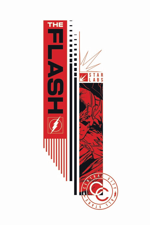 Europosters Plakát, Obraz - Flash - Human Whirlwind, 26.7 × 40 cm