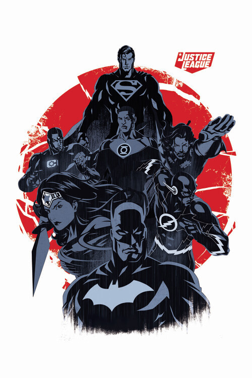 Europosters Plakát, Obraz - Justice League - Immersive army, 26.7 × 40 cm