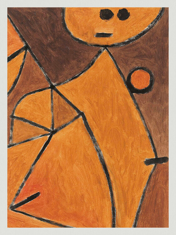 Paul Klee Plakát, Obraz - Mannequin, Paul Klee, 30 × 40 cm