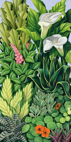 Abel, Catherine Plakát, Obraz - Foliage I, 2003, Abel, Catherine, 20 × 40 cm