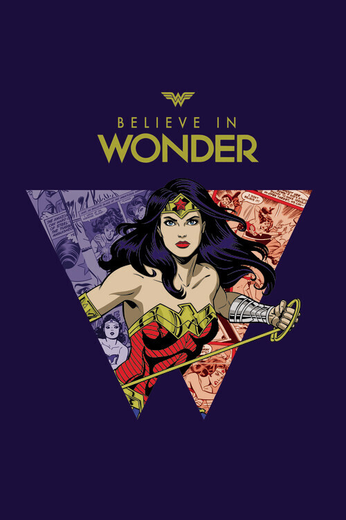 Europosters Plakát, Obraz - Wonder Woman - Diana of Themyscira, 26.7 × 40 cm