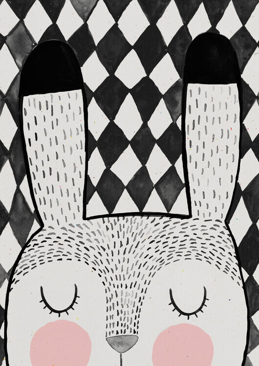 Treechild Plakát, Obraz - Bunny, Treechild, 30 × 40 cm