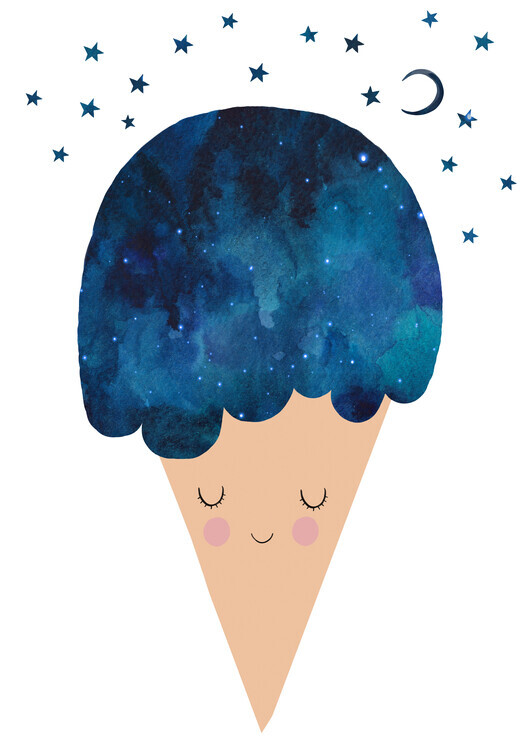 Treechild Plakát, Obraz - Sleep Well, Treechild, 30 × 40 cm