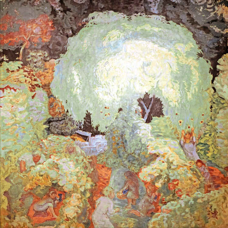 Pierre Bonnard Plakát, Obraz - Autumn, Pierre Bonnard, 40 × 40 cm