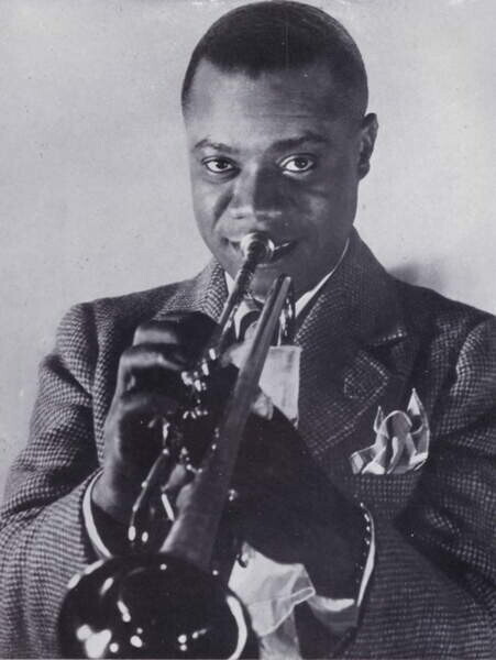 European Photographer Plakát, Obraz - Louis Armstrong, European Photographer, 30 × 40 cm