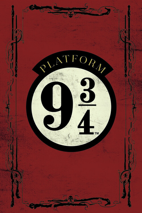 Europosters Plakát, Obraz - Harry Potter - Platform 9 3/4, 26.7 × 40 cm